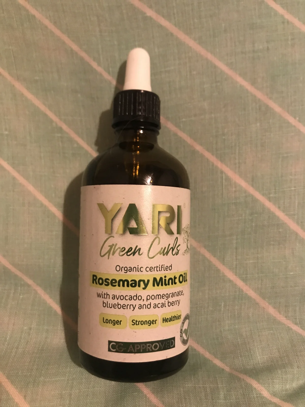 Yari Green Curls Rosemary Mint Oil 100ml - review image