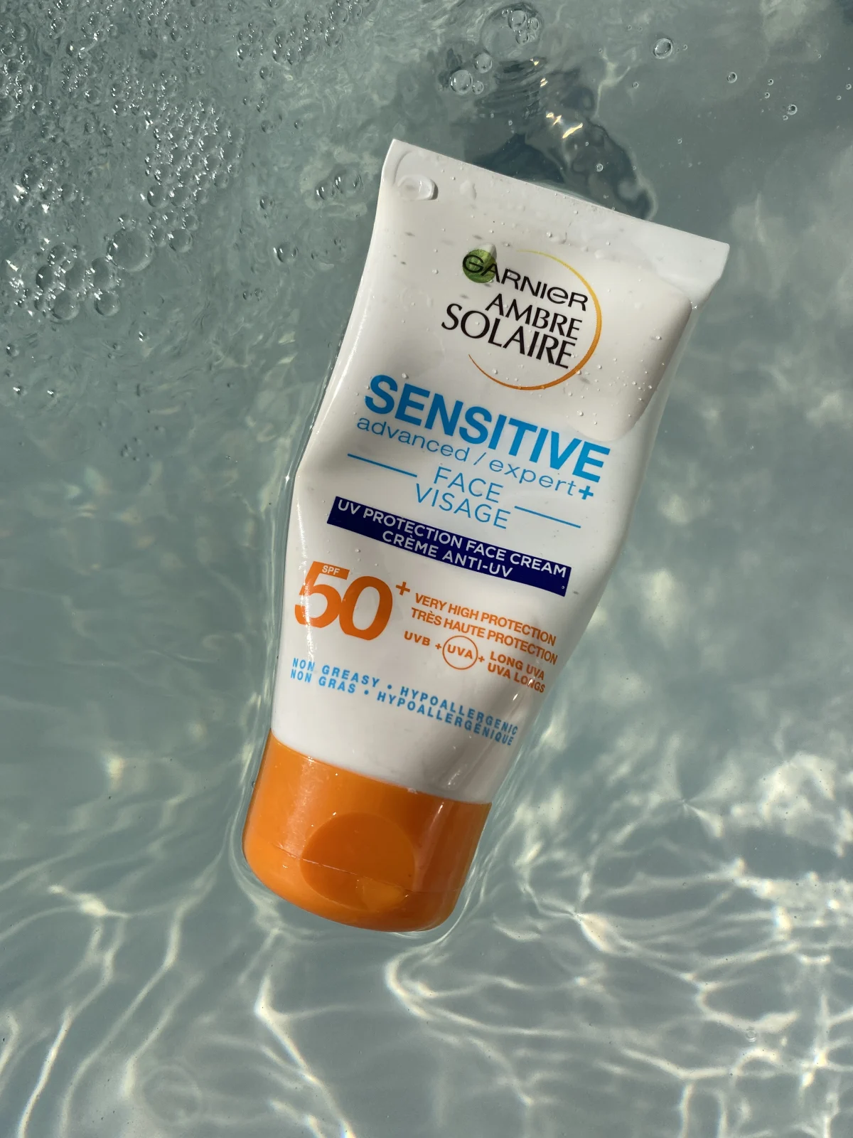 Garnier Ambre Solaire Advanced Sensitive SPF 50 Sunscreen - 50 ml - review image