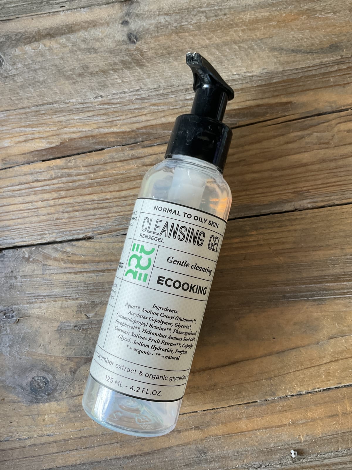 Ecooking Cleansing Gel Gezichtsreiniging 200ml - review image