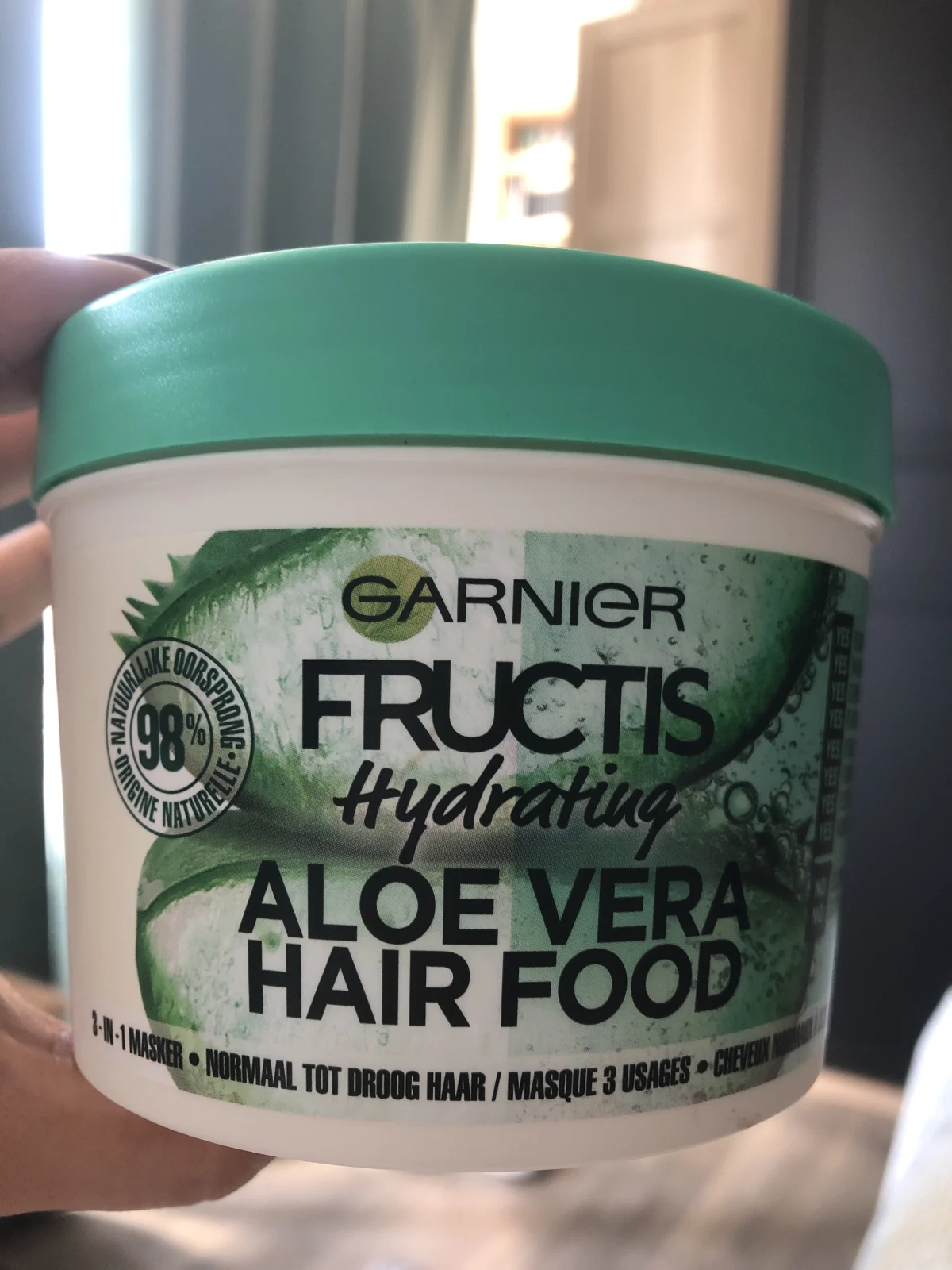 Garnier Fructis Hairfood Aloé - Masque 390ML - review image