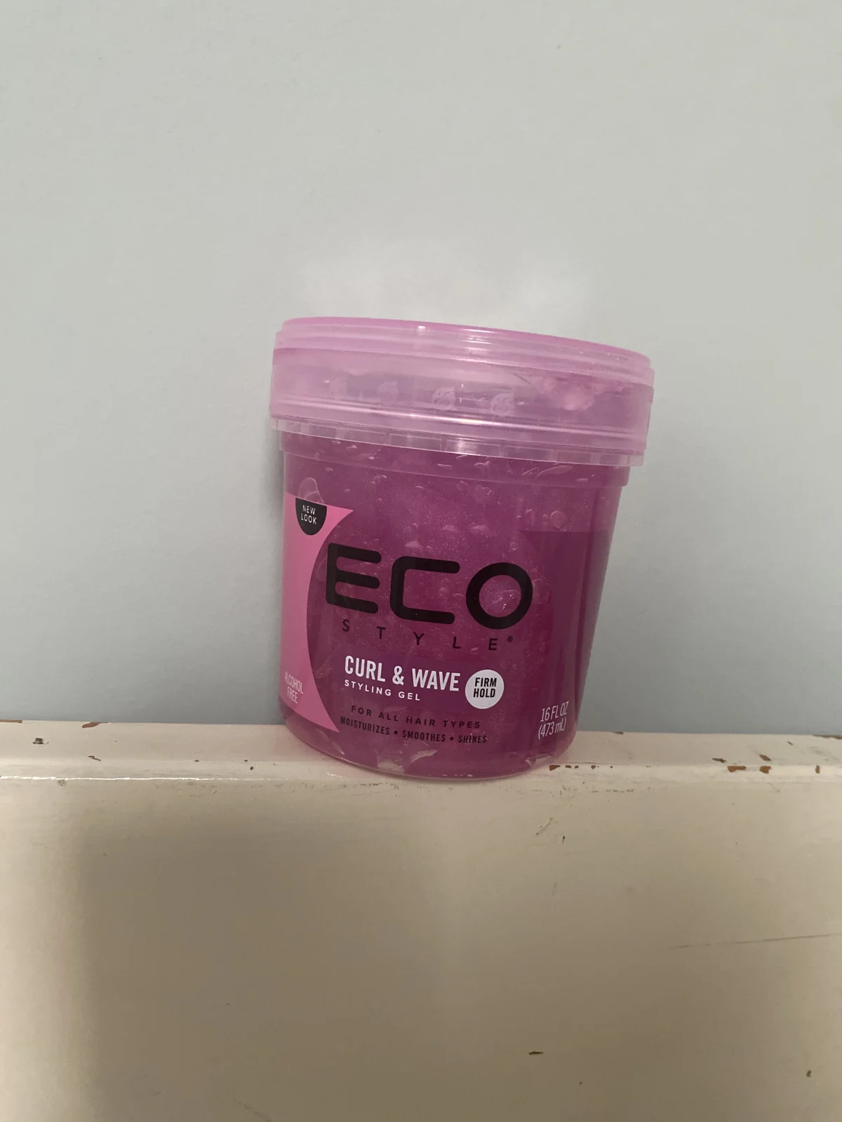 ECO Style Professional Styling Gel Krystal 710 ml (24 FL OZ) - Max Hold 10 - Water Based - For all hairtypes - Voor alle haarsoorten - Wheat Protein - Kristal styling gel - review image