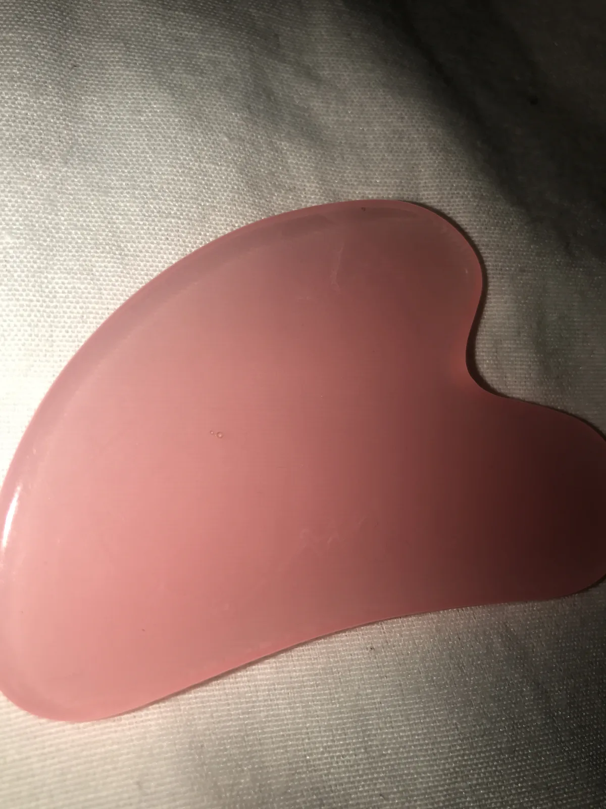 BLOSY Rozenkwarts Roller met Gua Sha Steen - Gezichtsmassage Set - Rose Quartz Face Roller - Hartvormige GuaSha Schraper - review image