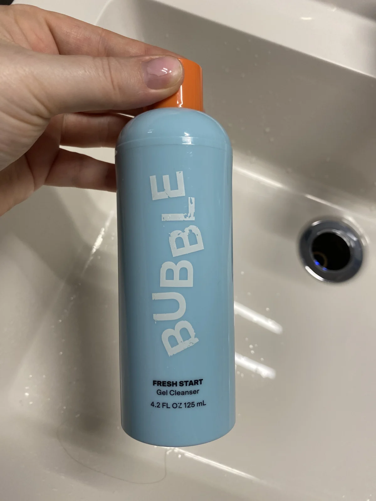 Bubble - Skincare Fresh Start Cleanser PHA + cafeïne voor huidkalmerende, textuur + acne-ondersteuning - Gevoelige huidvriendelijke gezichtsreiniger werkt diep in de poriën - 125 ml - review image