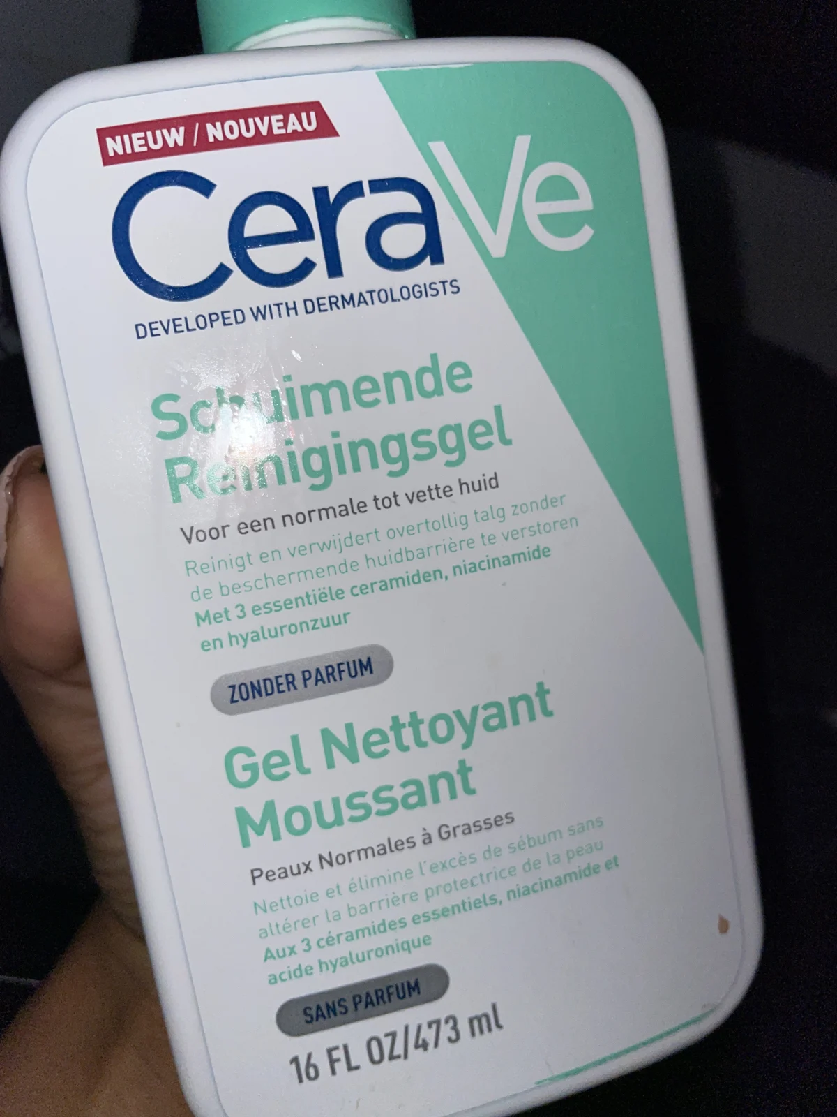 CeraVe - Schuimende Reinigingsgel - voor normale tot vette huid - 88ml - review image