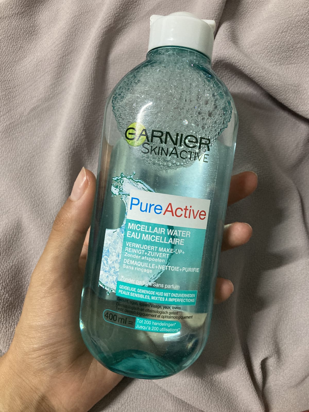 Garnier PureActive Micellair Water - 400 ml - Gevoelige en gemengde huid - review image