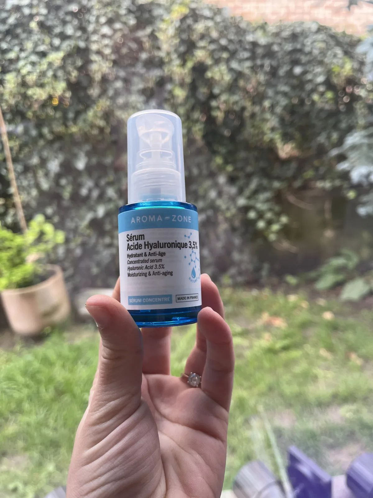 Concentrated hyaluronic acid serum 3.5% - before review image