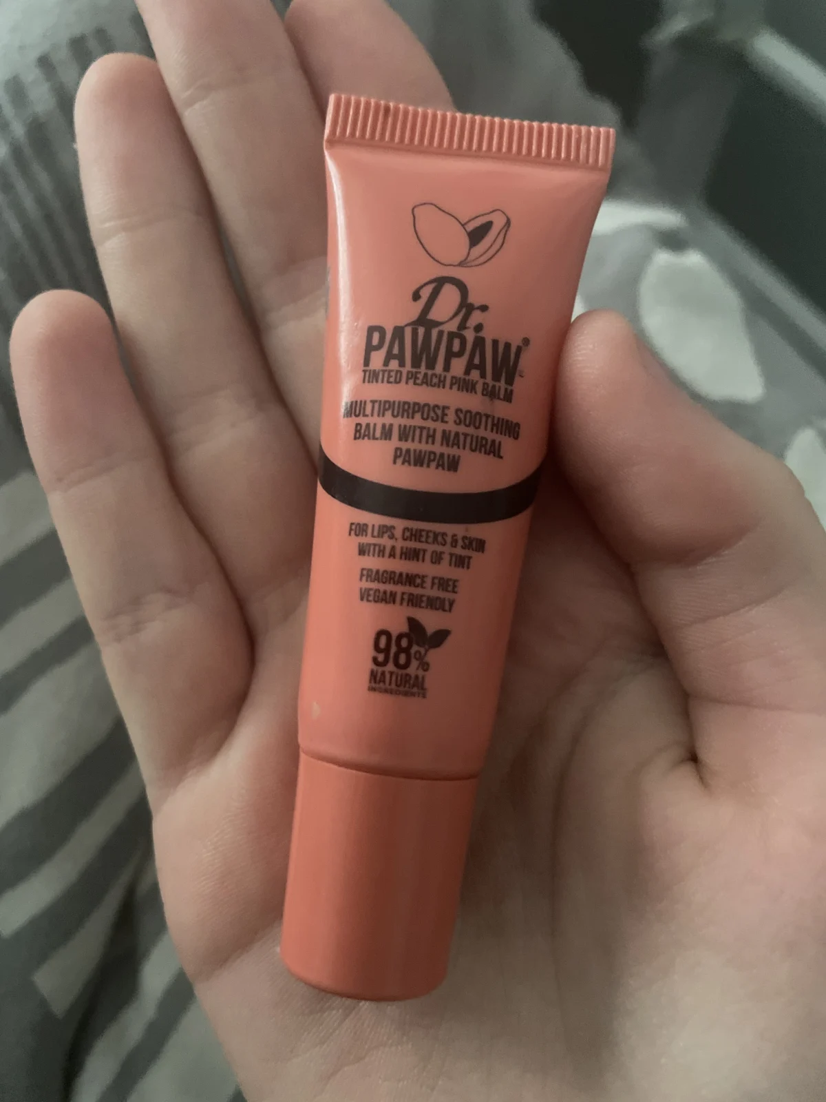 Dr. PAWPAW - Tinted Peach Pink Balm - before review image