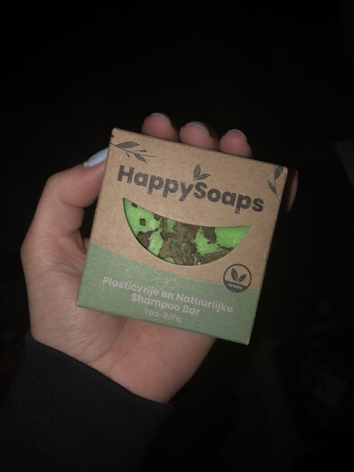 HappySoaps Shampoo Bar - Aloë You Vera Much - Beschadigd, Normaal en Vet Haar - 100% Plasticvrij, Natuurlijk en Vegan - 70gr - review image