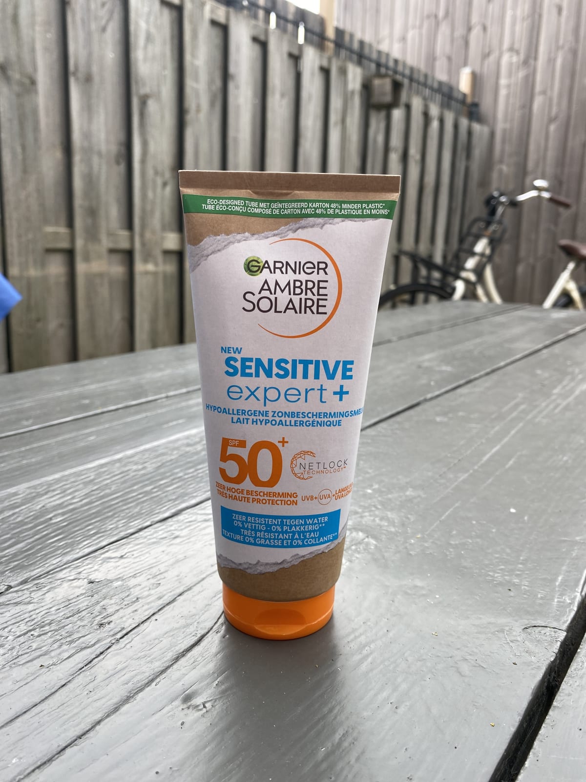 Garnier Ambre Solaire Kids Sensitive Expert+ Zonnebrandcreme SPF 50 - 150 ml - review image