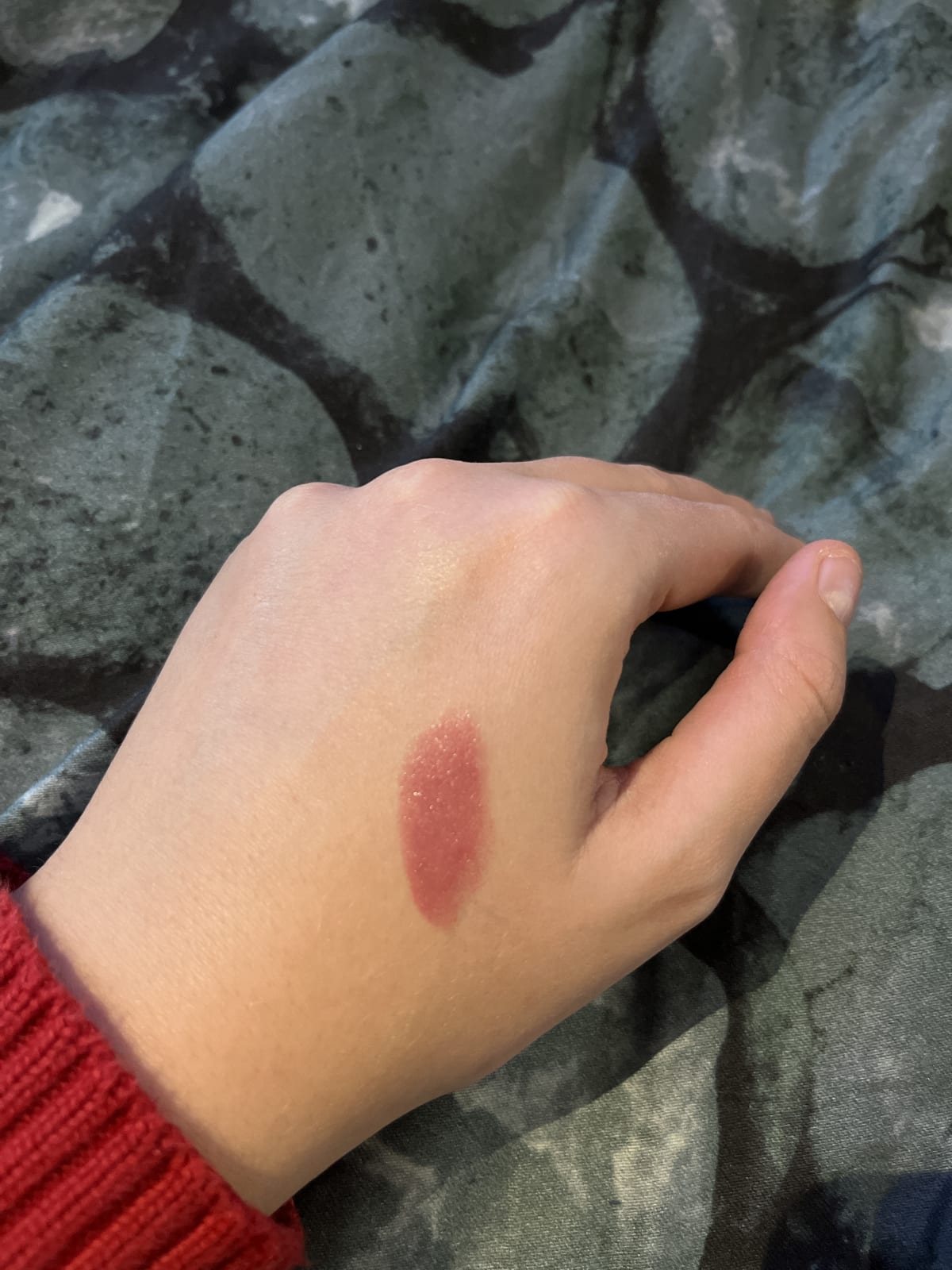 MAC Lustreglass Lipstick - before review image