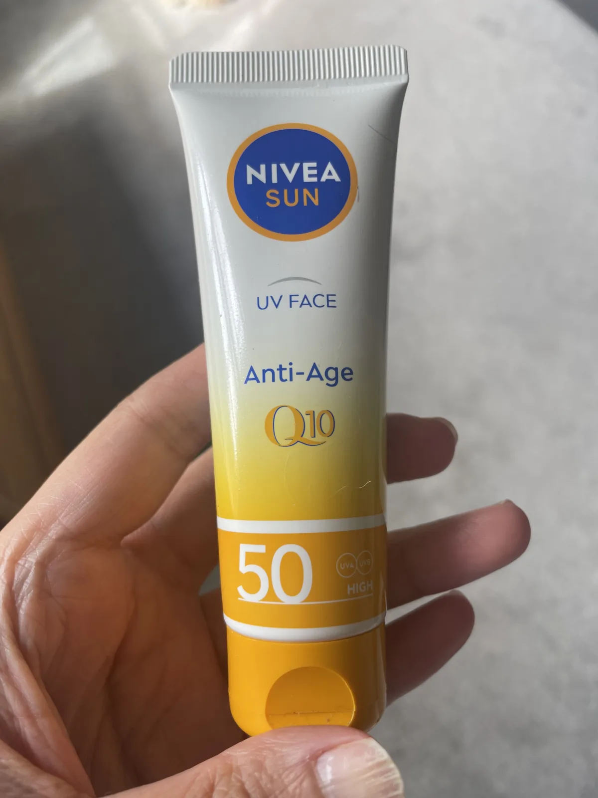 Sun UV Face Anti-Age Q10 anti-rimpel zonnebrandcrème SPF50 50ml - review image