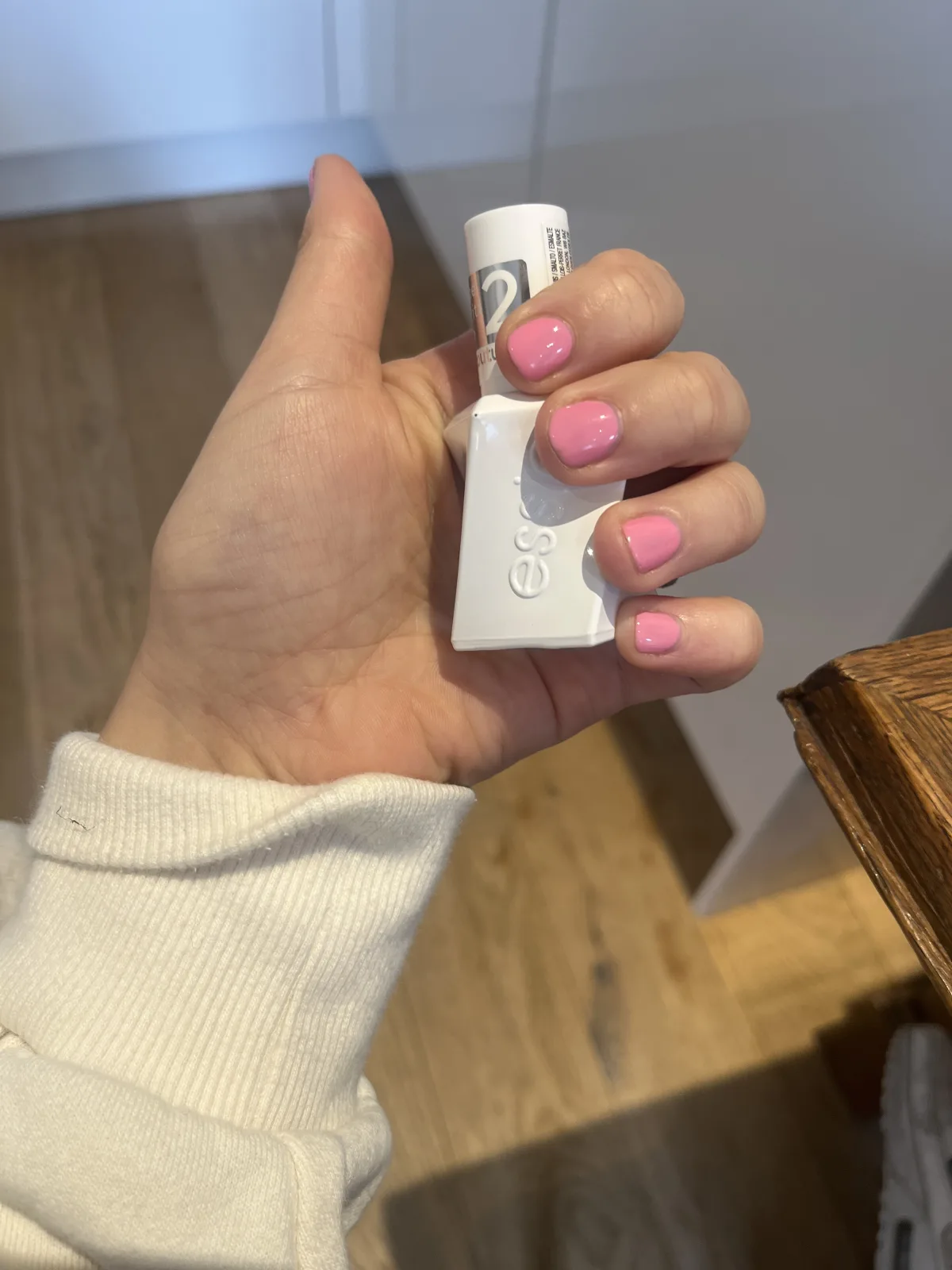 essie gel couture Top Coat - Gel nagellak Transparent - 13.5 ml - review image