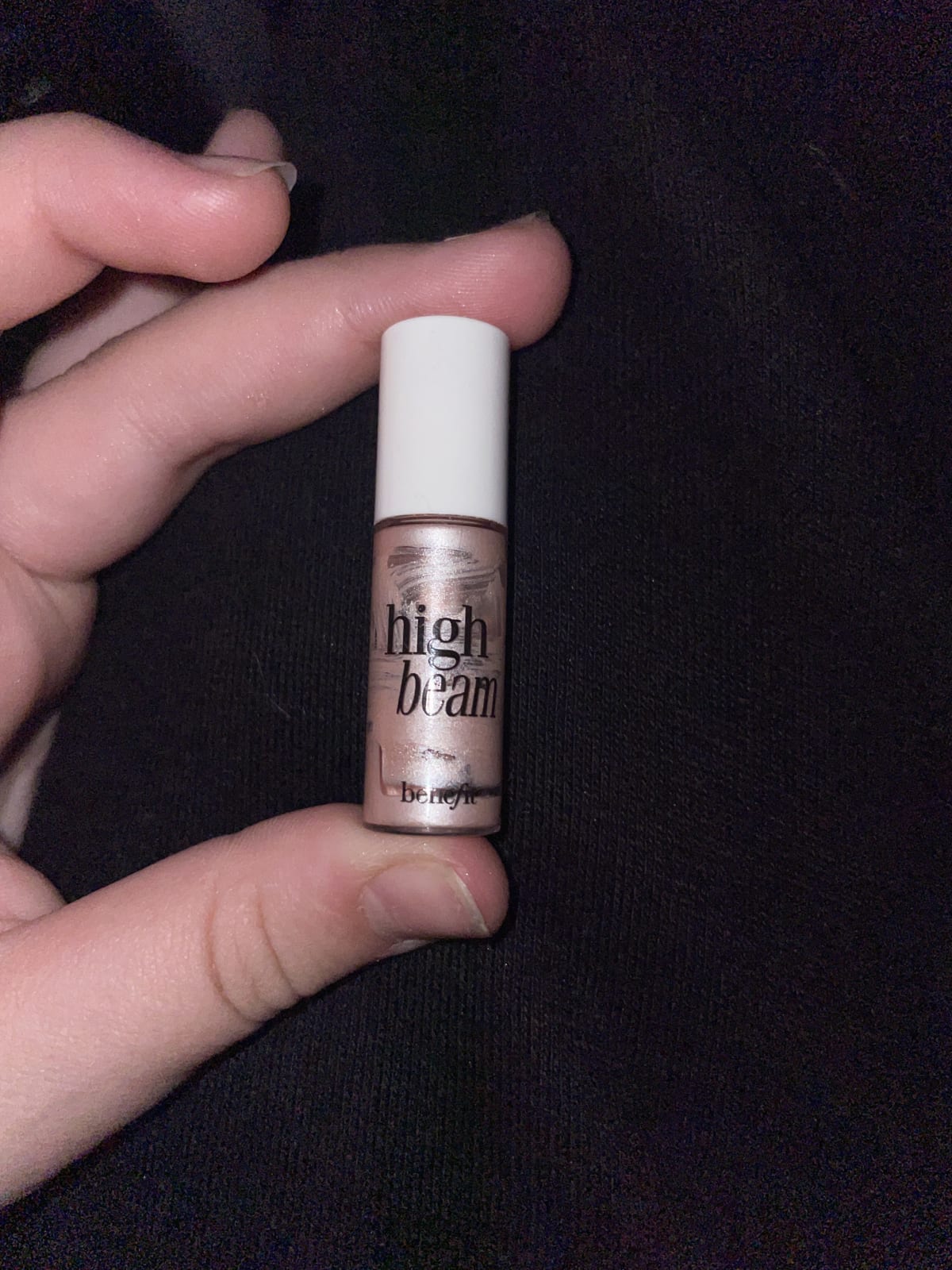 Benefit High Beam Satiny Pink Highlighter - review image