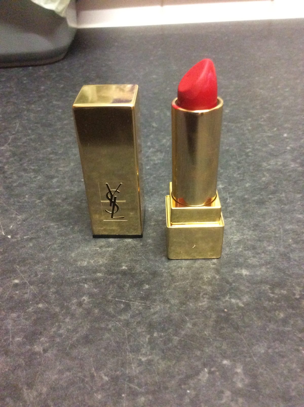 Yves Saint Laurent Lippenstift Yves Saint Laurent - ROUGE PUR COUTURE Lipstick N°49 Rose Tropical - review image