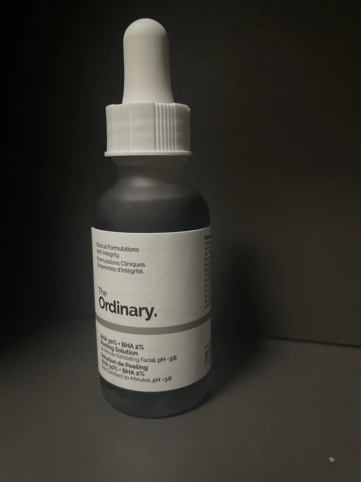 The Ordinary AHA 30% + BHA 2% Peeling Solution Gezichtspeeling 30ml - review image