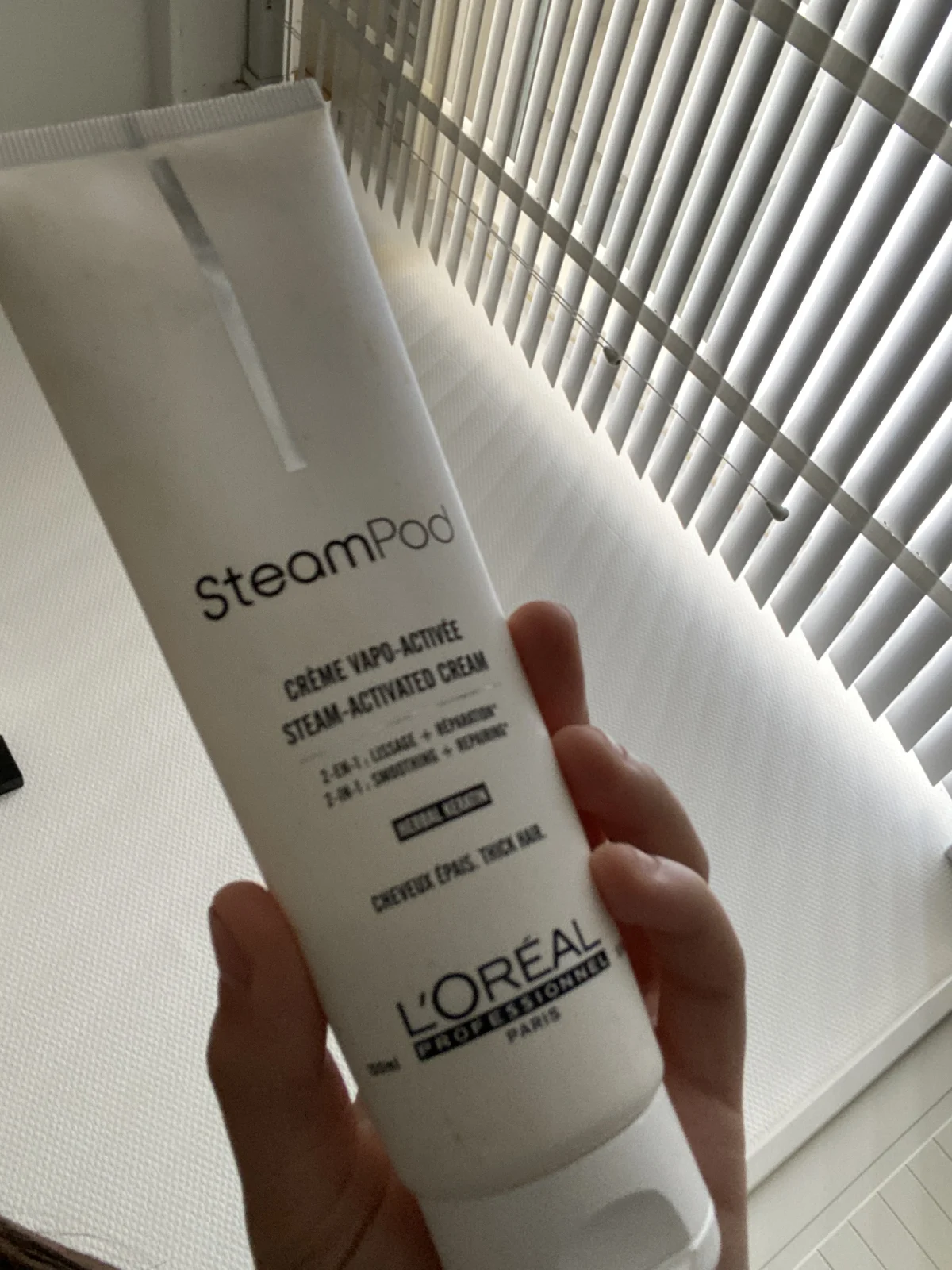 L'Oréal - SteamPod - Steam Activated 2-1 Cream - Crème voor dik haar - 150 ml - review image