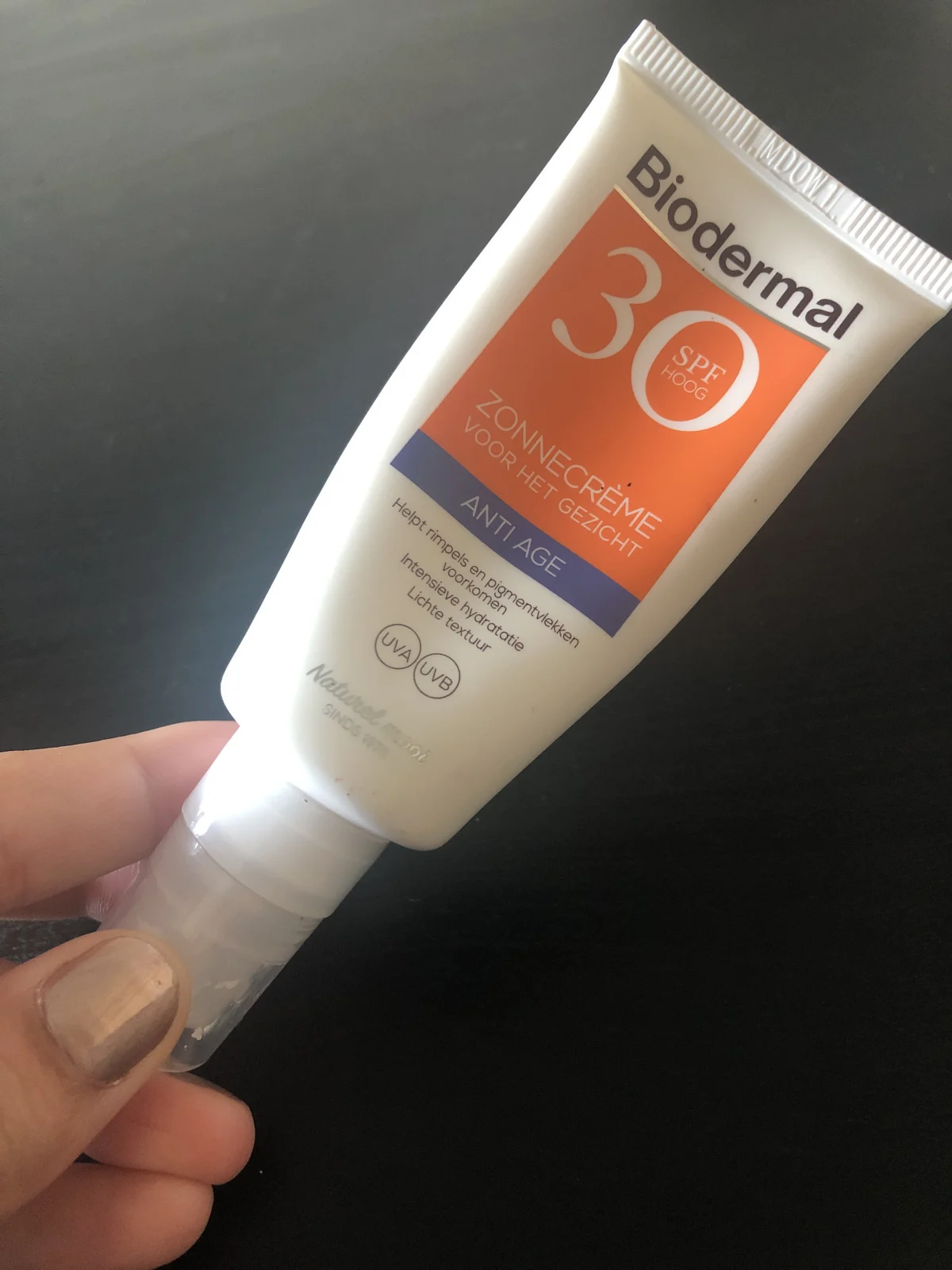 Biodermal Zonnebrand - Anti Age Zonnecrème voor het gezicht - SPF 30 - 40ml - review image