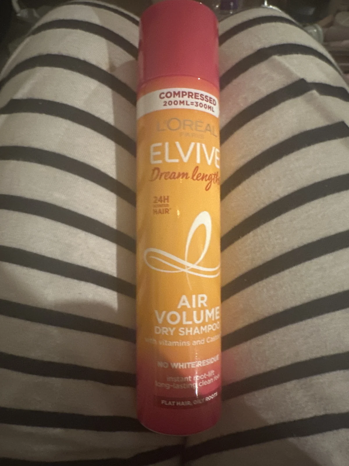 Elvive Dream Lengths Air Volume Cleansing Dry Shampoo - before review image