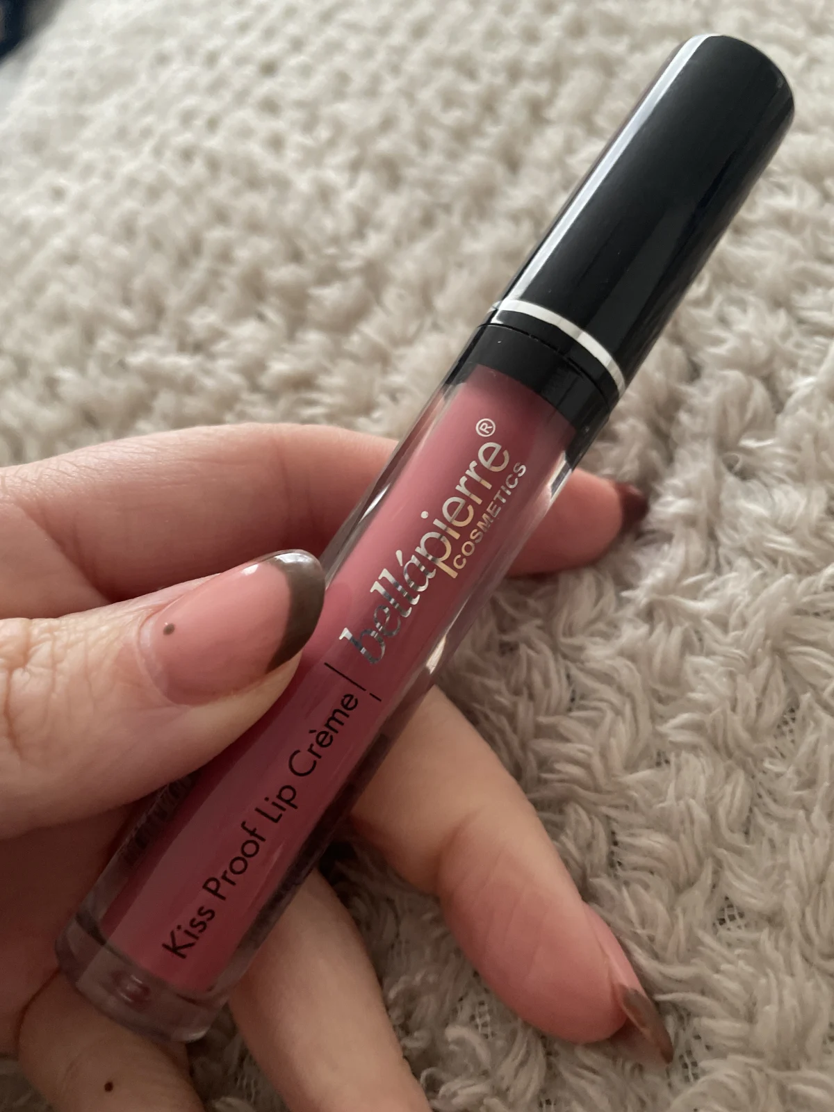 Bellapierre cosmetics Kiss Proof Lip Crème 3,8 g Antique Pink - review image