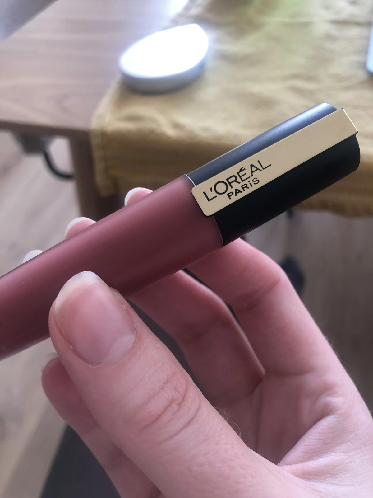 L'Oréal Paris Rouge Signature Lippenstift  - 104 I Rebel - Paars - Matte Vloeibare Lipstick - review image