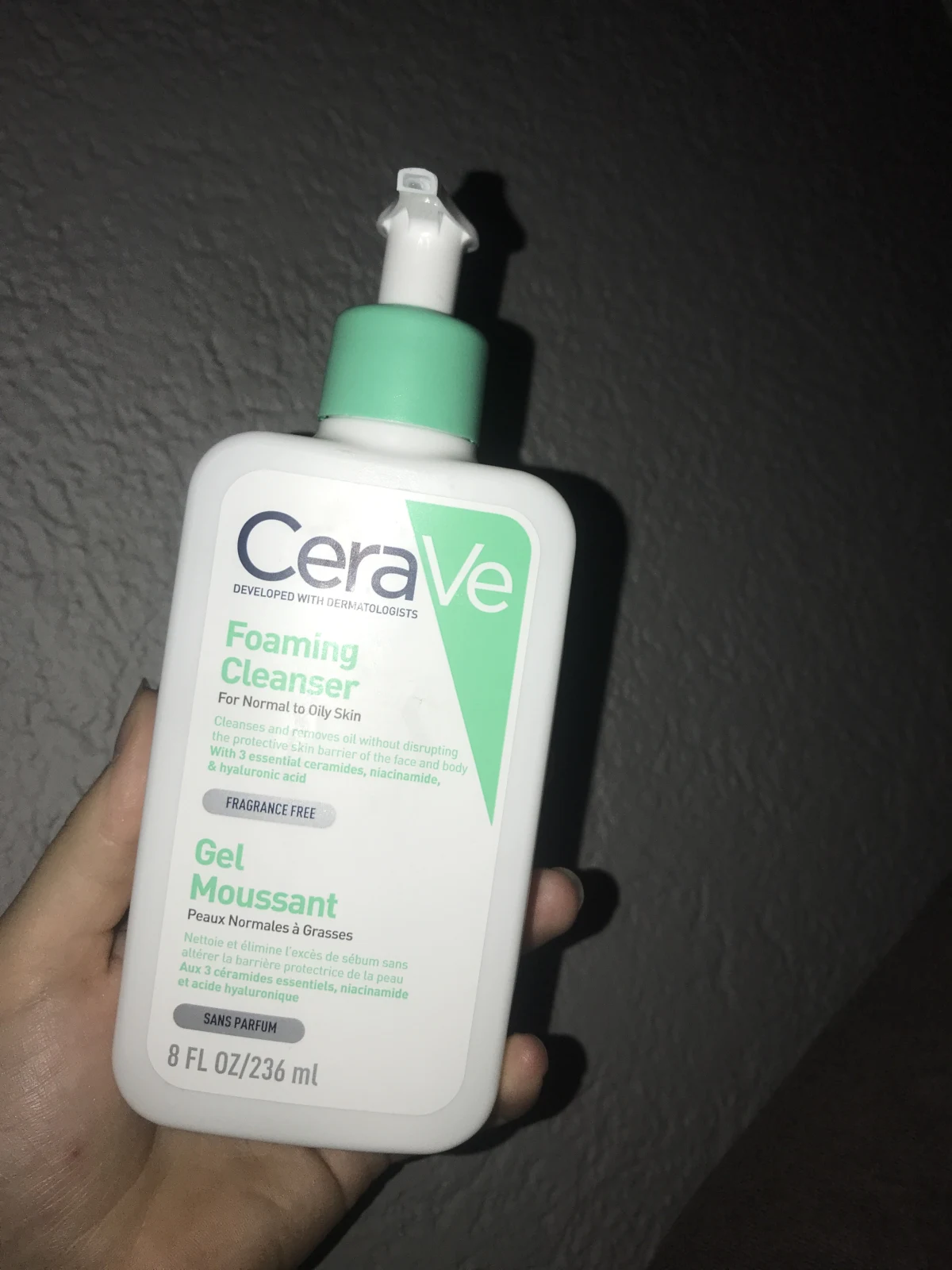 DUO SET - CeraVe Foaming Facial Cleanser 236 ml - gezichtsreiniger - CeraVeMoisturizers 50ml - Professional Face Care Vitamin C - review image