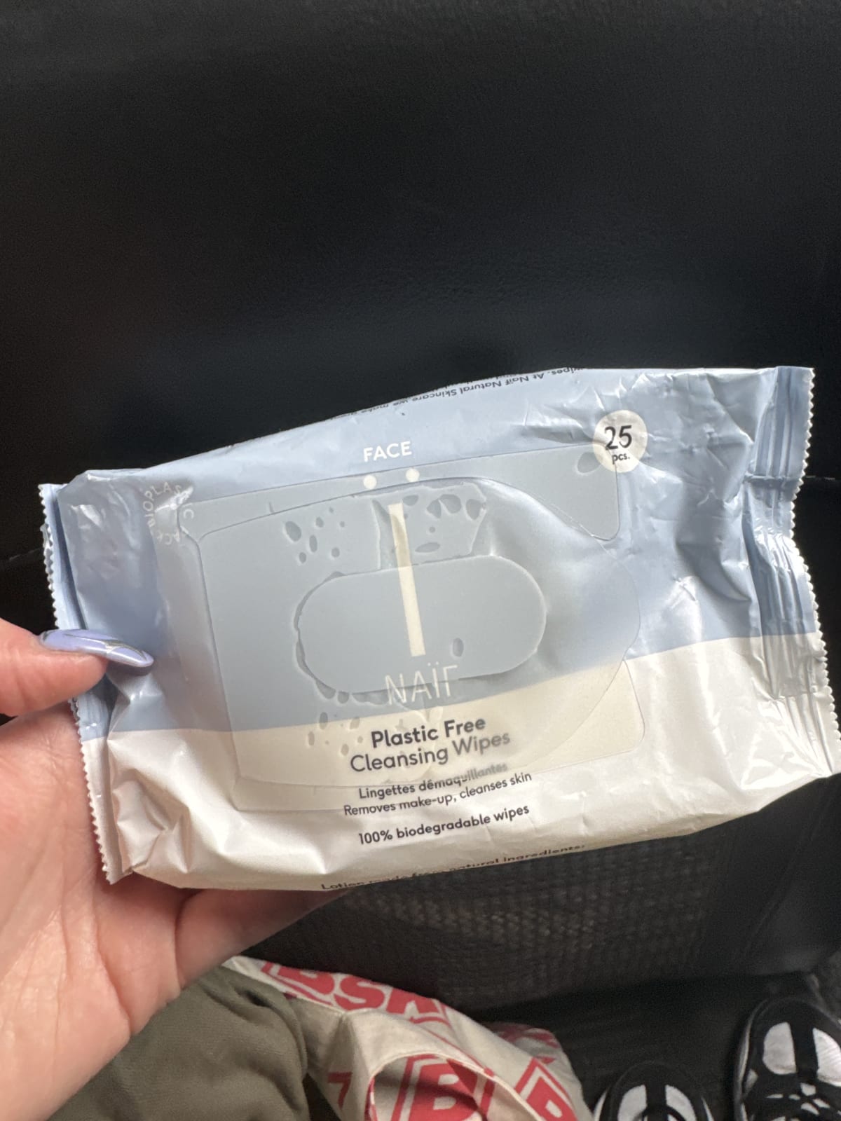 Plastic Free Cleansing Face Wipes 1 Pack - review image