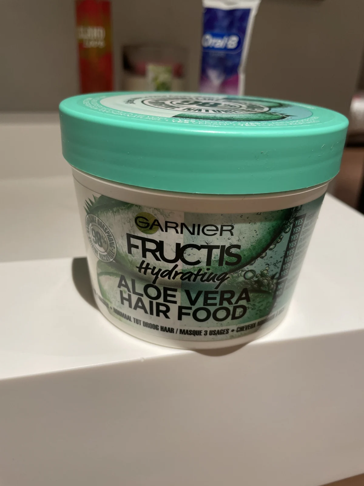 Garnier Fructis Hairfood Aloé - Masque 390ML - review image