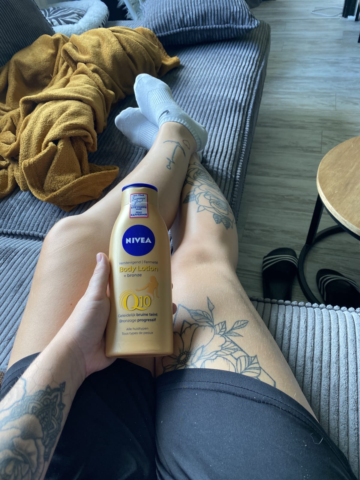 NIVEA Q10 Firming + Bronze Body Lotion - 200 ml - review image