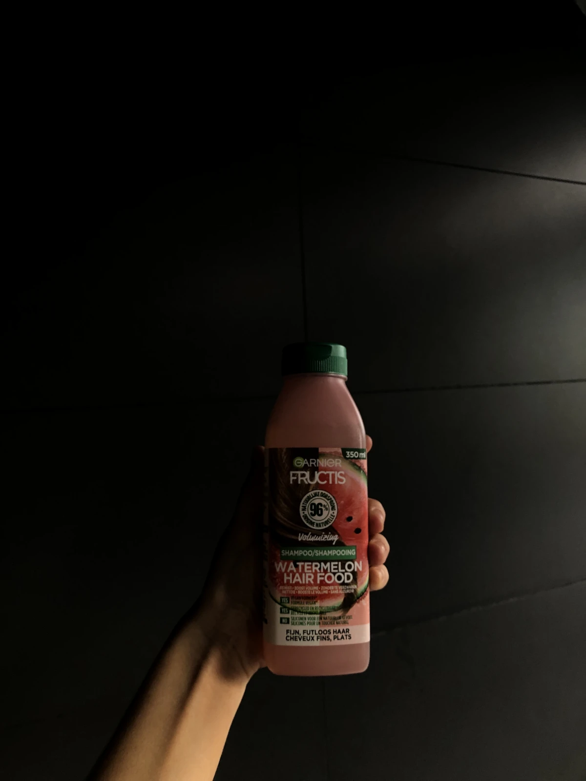 Garnier Fructis Bodifying Watermelon Hair Food Shampoo 350 ml - review image