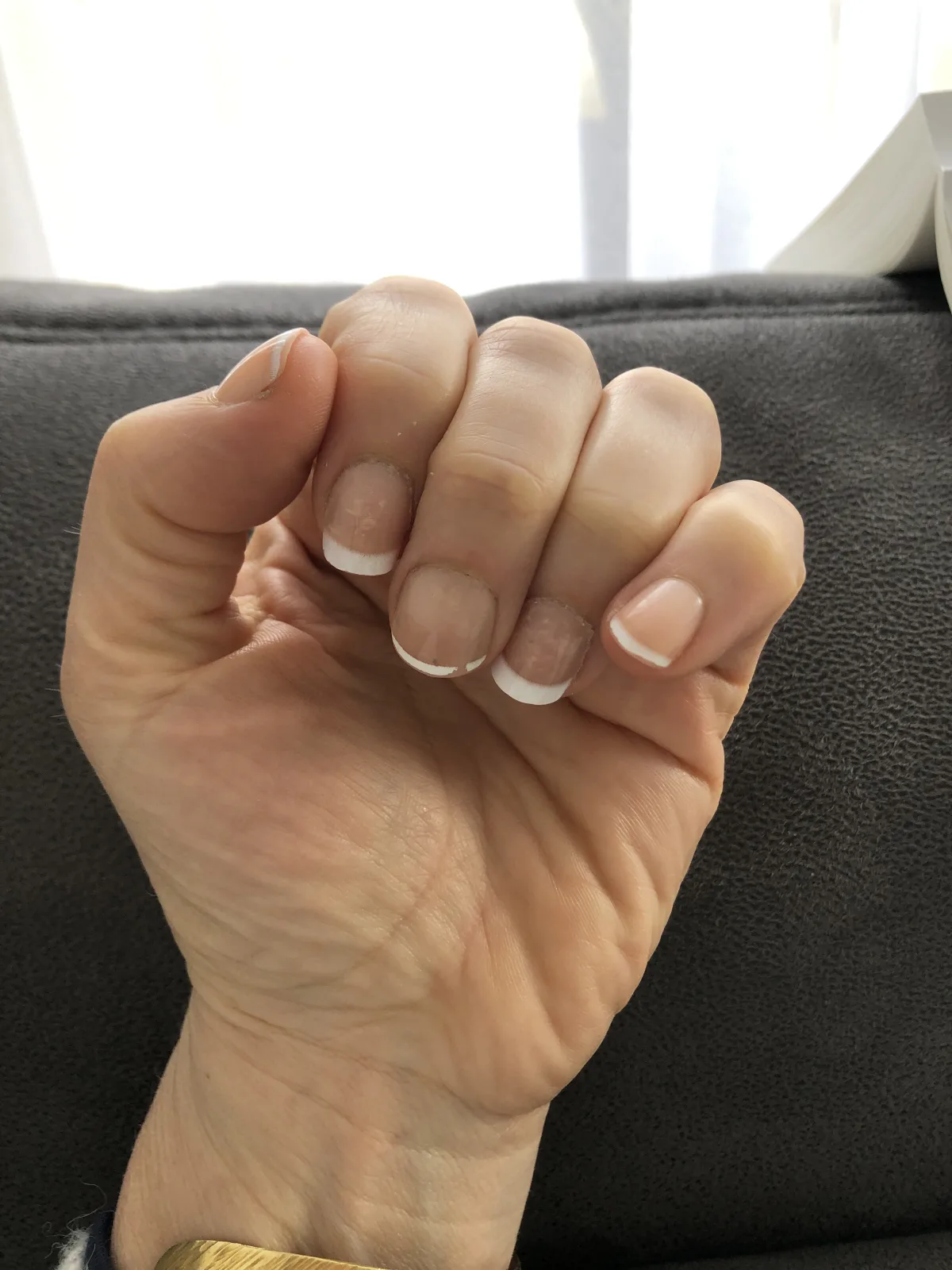 Salon Nails French Manicure Short Length Kunstnagels - review image