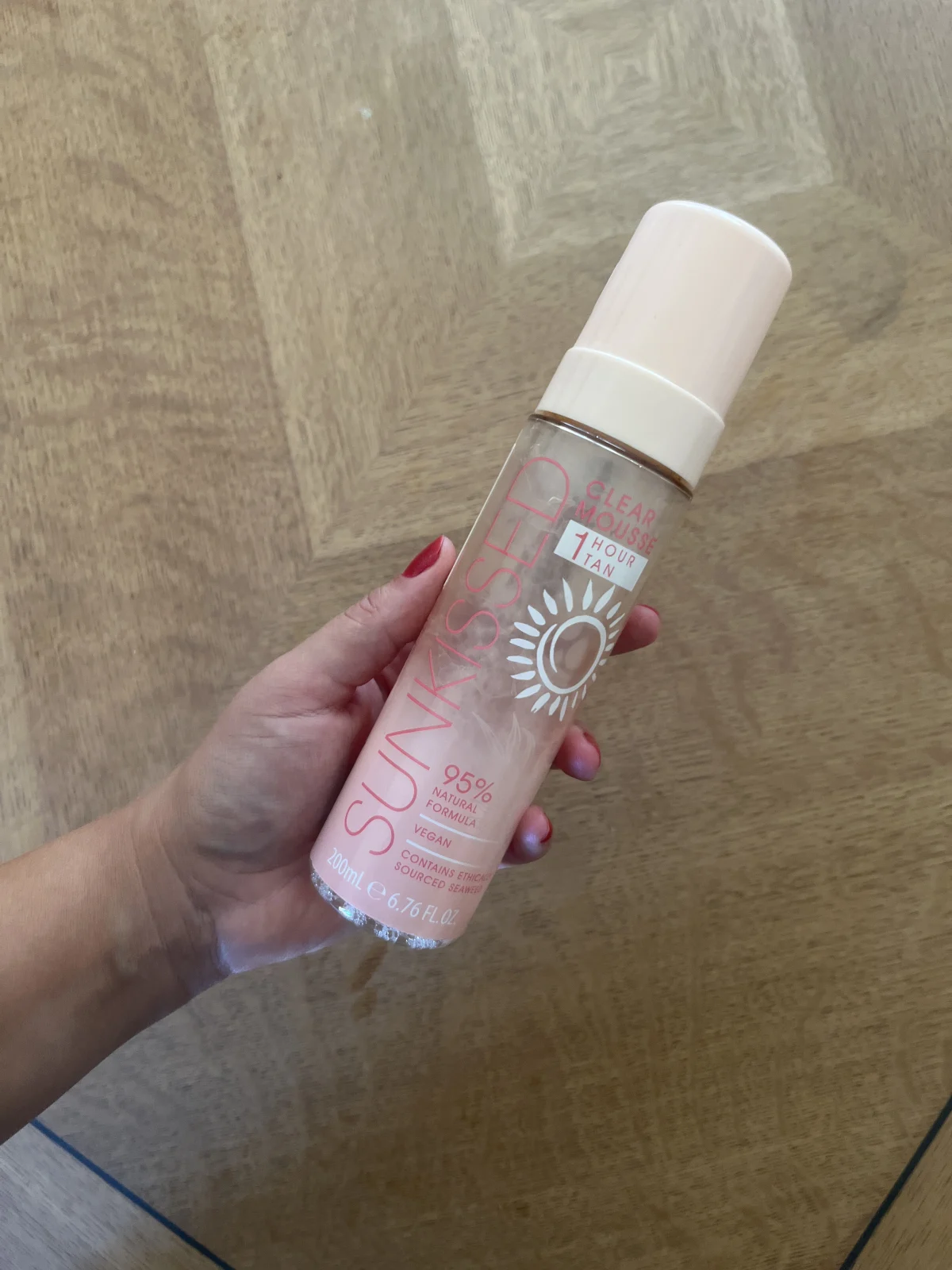 Sunkissed Clear Mousse 1 Hour Tan Zelfbruiner 200ml - review image