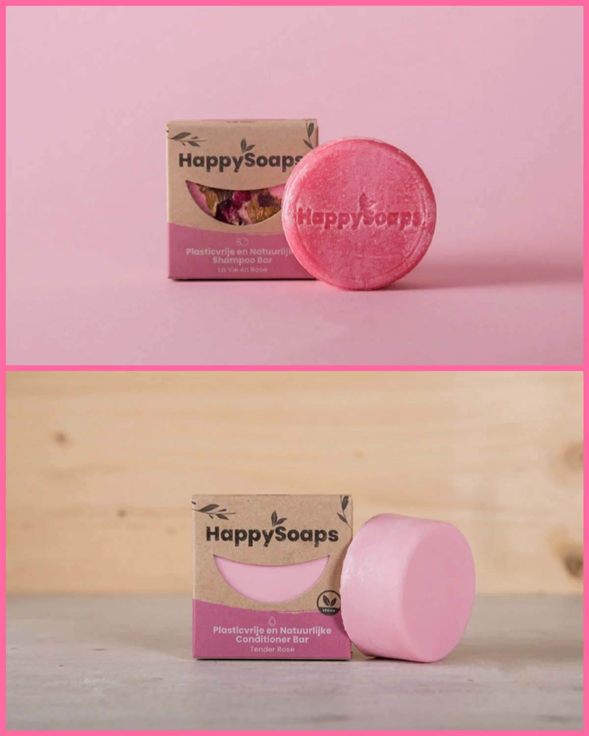 HappySoaps Shampoo Bar - Aloë You Vera Much - Beschadigd, Normaal en Vet Haar - 100% Plasticvrij, Natuurlijk en Vegan - 70gr - review image