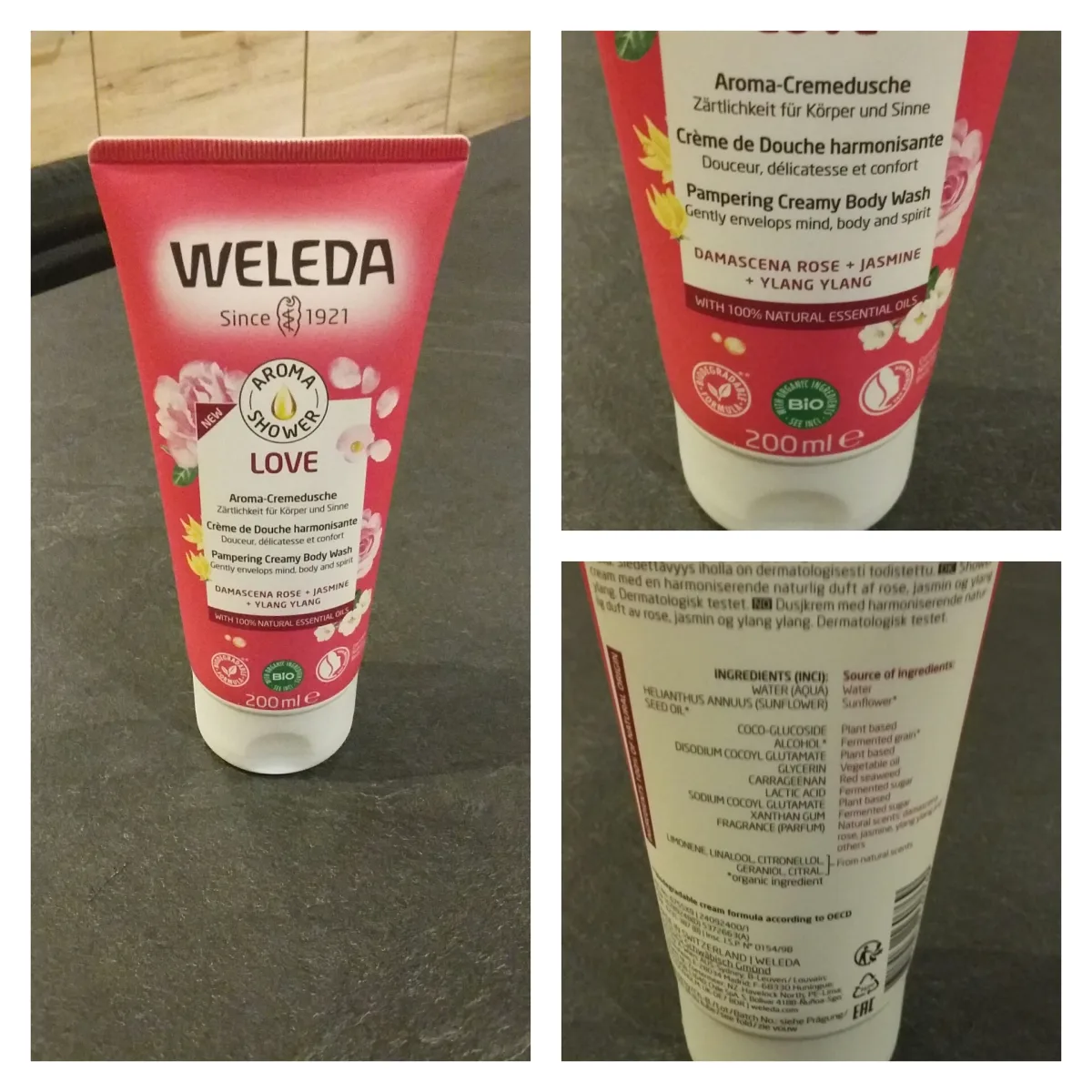 Weleda Aroma Shower Love Douchecrème - review image