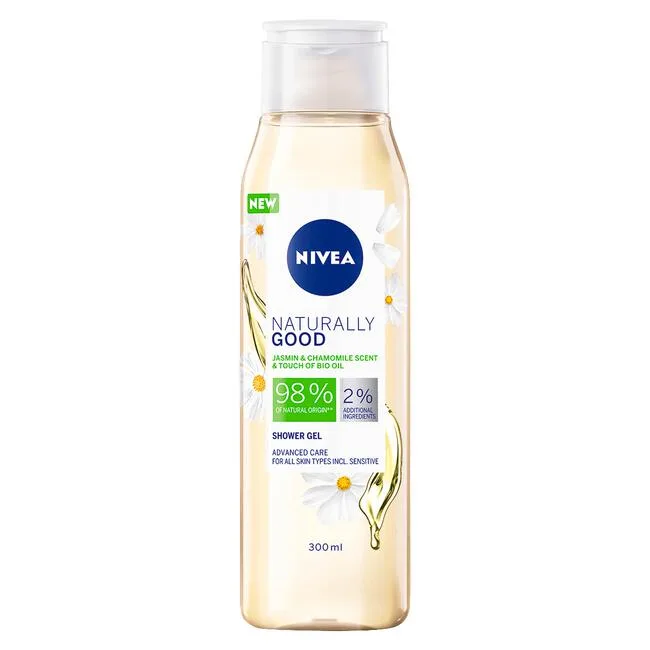 NIVEA Shower Naturally Good Honeysuckle - 300 ml - review image