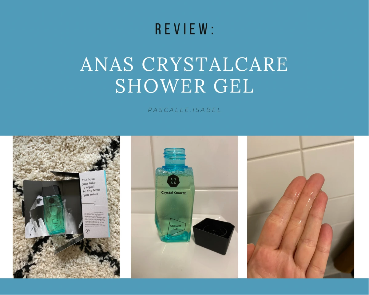 ANAS Shower Gel - Hydraterende Douchegel - Herstelt de pH balans van je huid - Bevat unieke natuurlijke ingrediënten - Met bergkristal - 250ML - review image