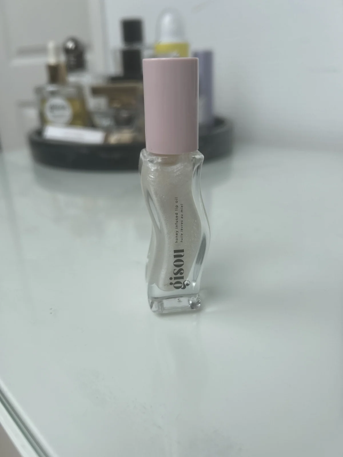 Honey Infused Lip Oil - before review image